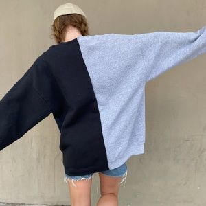 Two tone sweatshirts x2 XL